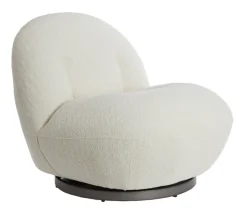 Online Light & Living Draaifauteuil Gumaca Bouclé, kleur Crème Cru00e8me