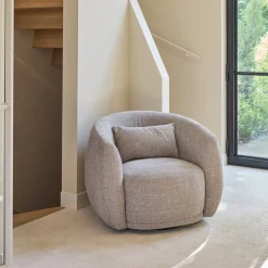 Sale Rivièra Maison Draaifauteuil Leonardo Chenille Jacquard