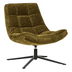 Hot WOOOD Draaifauteuil Maudi Chenille