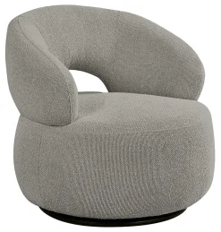 Hot LABEL51 Draaifauteuil Nusenna Bouclé