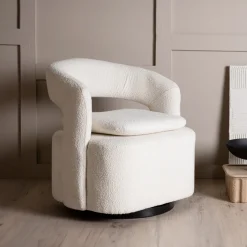 Sale Nohr Draaifauteuil Soledad Bouclé