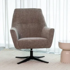 Outlet LABEL51 Draaifauteuil Tod Elite stof