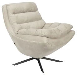 Discount Dutchbone Draaifauteuil Vince Rib