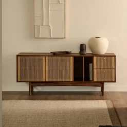 Online Kave Home Dressoir Elan Notenhout, 180cm