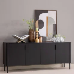 Discount WOOOD Dressoir Gunnar Grenenhout, 200cm