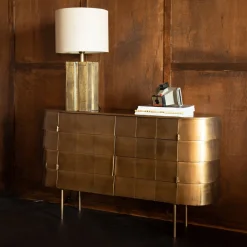 Dutchbone Dressoir Hanna 117cm, kleur Goud