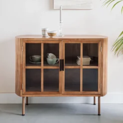 Hot ZILT Dressoir Horacio Rubberhout, 100cm