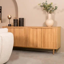 Clearance LABEL51 Dressoir Jule Eiken, 200cm