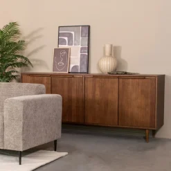 Clearance LABEL51 Dressoir Jule Eiken, 200cm