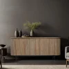 Best Livingfurn Dressoir Lausanne Teakhout, 180cm