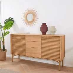 Hot Kave Home Dressoir Lenon Eikenhout