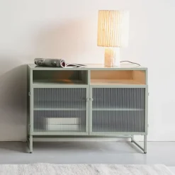 Best ZILT Dressoir Lislie 80 x 58cm, kleur Groen