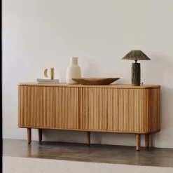 Outlet Kave Home Dressoir Mailen Essenhout, 180cm