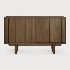 Ethnicraft Dressoir Pillar Gevernist Teakhout Wild Brown