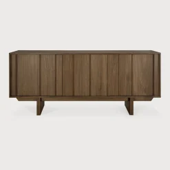 Ethnicraft Dressoir Pillar Gevernist Teakhout Wild Brown