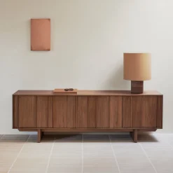 Ethnicraft Dressoir Pillar Gevernist Teakhout Wild Brown