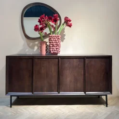 Livingfurn Dressoir Ravenstein Mangohout, 180cm