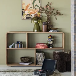 Sale By-Boo Dressoir Rigato Mangohout, 150cm Bruin