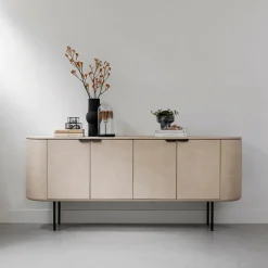 Outlet DTP Home Dressoir Scala Mortex, 200 x 85cm, kleur Zand