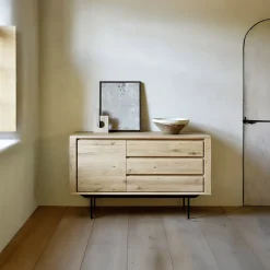 Discount Ethnicraft Dressoir Shadow Geolied Eikenhout