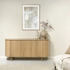 Online Livingfurn Dressoir Tobago Eiken, kleur Naturel