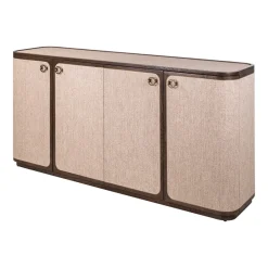 New Richmond Interiors Dressoir Willox Linnen en eiken, 180cm Bruin