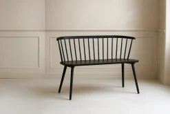 Online Nohr Eetkamerbank Araseli Rubberhout, 120cm