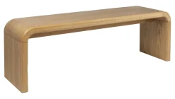 Sale Zuiver Eetkamerbank Brave Eiken en rubberhout, 140cm