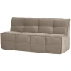 Discount vtwonen Eetkamerbank Cluster Velvet, 164cm, kleur Warm Taupe