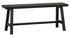 Sale WOOOD Eetkamerbank Imme Grenenhout 110cm, kleur Zwart