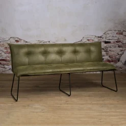 Hot Tower Living Eetkamerbank Seda 155cm Groen