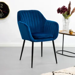 Best Sohome Eetkamerstoel Albin Black Velvet