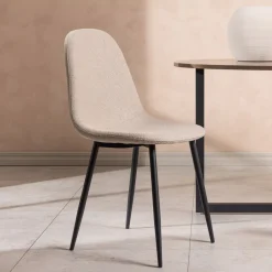 Outlet Nohr Eetkamerstoel Austina Bouclé