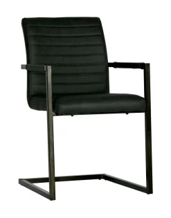 New WOOOD Eetkamerstoel Bas Lederlook