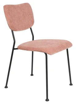 Best Zuiver Eetkamerstoel Benson Ribstof