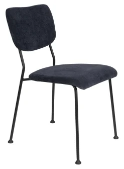 Best Zuiver Eetkamerstoel Benson Ribstof