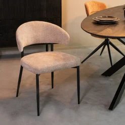 New LABEL51 Eetkamerstoel Bliss Elite stof