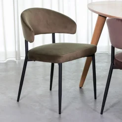 Online LABEL51 Eetkamerstoel Bliss Velvet