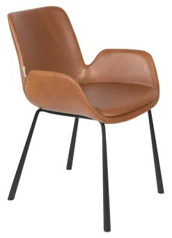 Online Zuiver Eetkamerstoel Brit PU leder