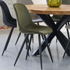 Outlet LABEL51 Eetkamerstoel Capri Velvet