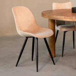 Outlet LABEL51 Eetkamerstoel Capri Velvet