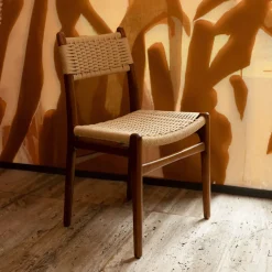 Outlet Dutchbone Eetkamerstoel Cecile Beukenhout