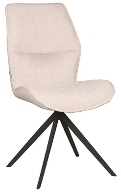New LABEL51 Eetkamerstoel Comfy Bouclé
