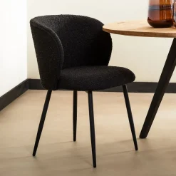 Online Light & Living Eetkamerstoel Elyna Bouclé