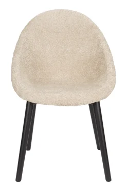 Outlet Dutchbone Eetkamerstoel Fenna Bouclé