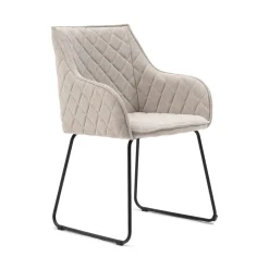 Clearance Rivièra Maison Eetkamerstoel Frisco Drive Linen, kleur Fabulous Flax