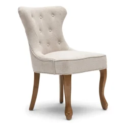 New Rivièra Maison Eetkamerstoel George Chenille Jacquard, kleur Glossy Flax