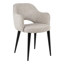 Best Richmond Interiors Eetkamerstoel Giovanni Geweven stof, kleur Naturel