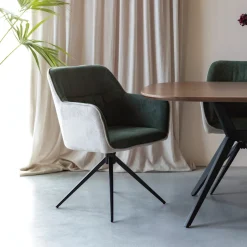 Discount ZILT Eetkamerstoel Hasani Geweven