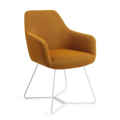 New Jesper Home Eetkamerstoel Hiroo Beehive White